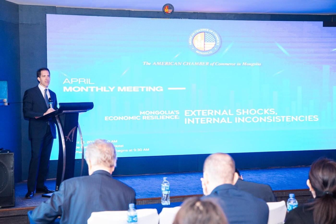 AmCham Mongolia: April Monthly Meeting "Mongolia’s Economic Resilience: External Shocks, Internal Inconsistencies"